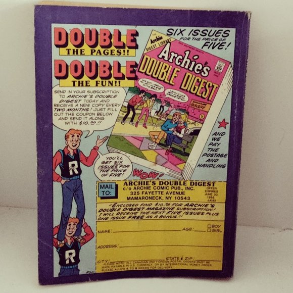 Jughead Jones Comics Digest Magazine No.33 - Picture 2 of 2